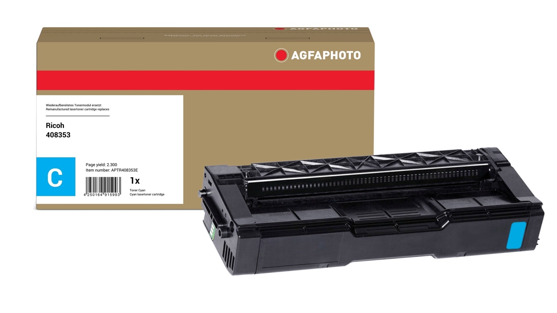AgfaPhoto APTR408353E Lasertoner ersetzt Ricoh 408353 online bestellen