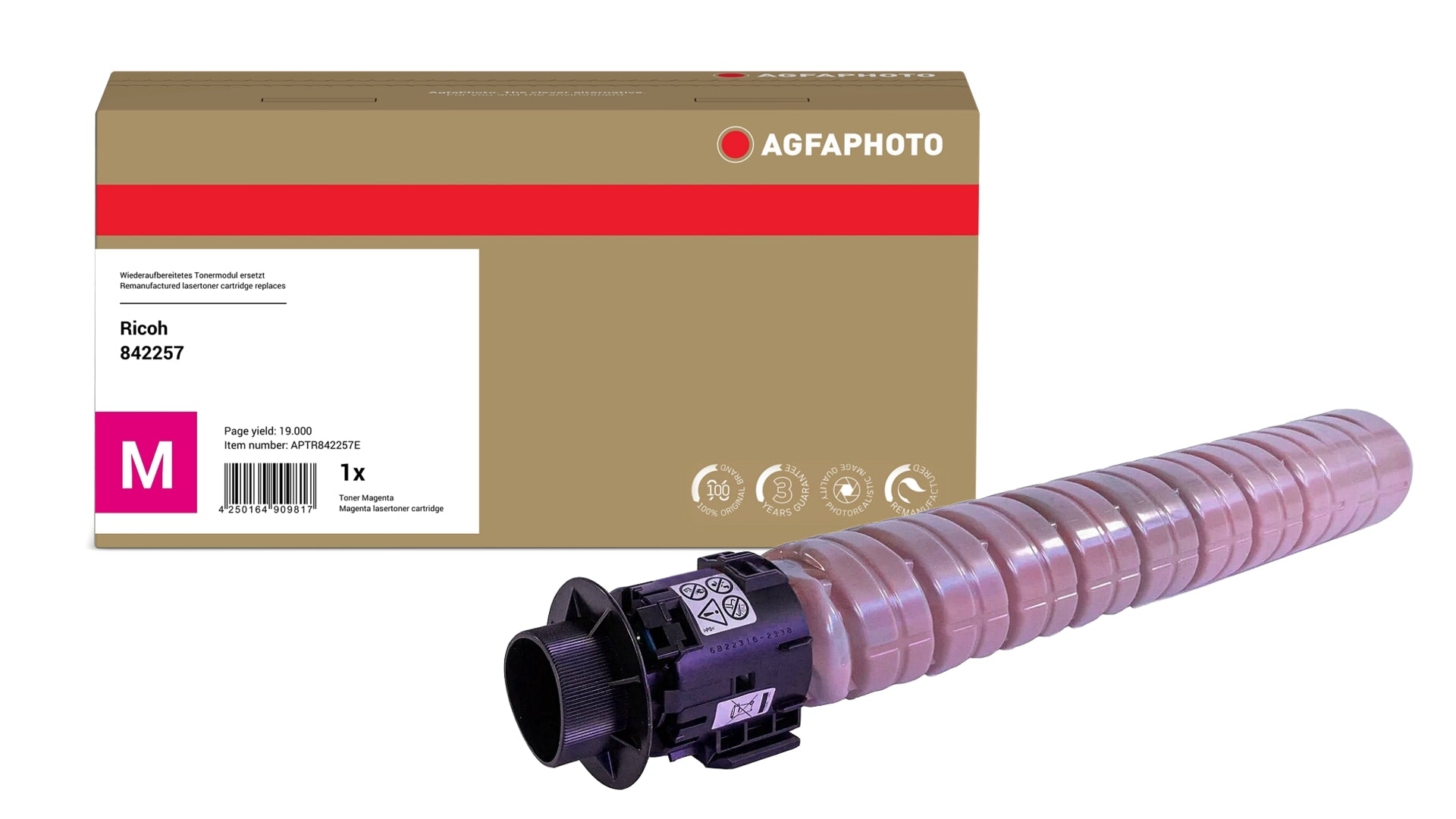 AgfaPhoto APTR842257E Lasertoner ersetzt Ricoh 842257 online bestellen