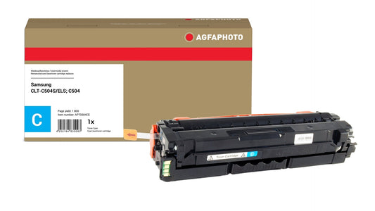 AgfaPhoto APTS504CE Lasertoner ersetzt Samsung CLT-C504S/ELS, C504 online bestellen