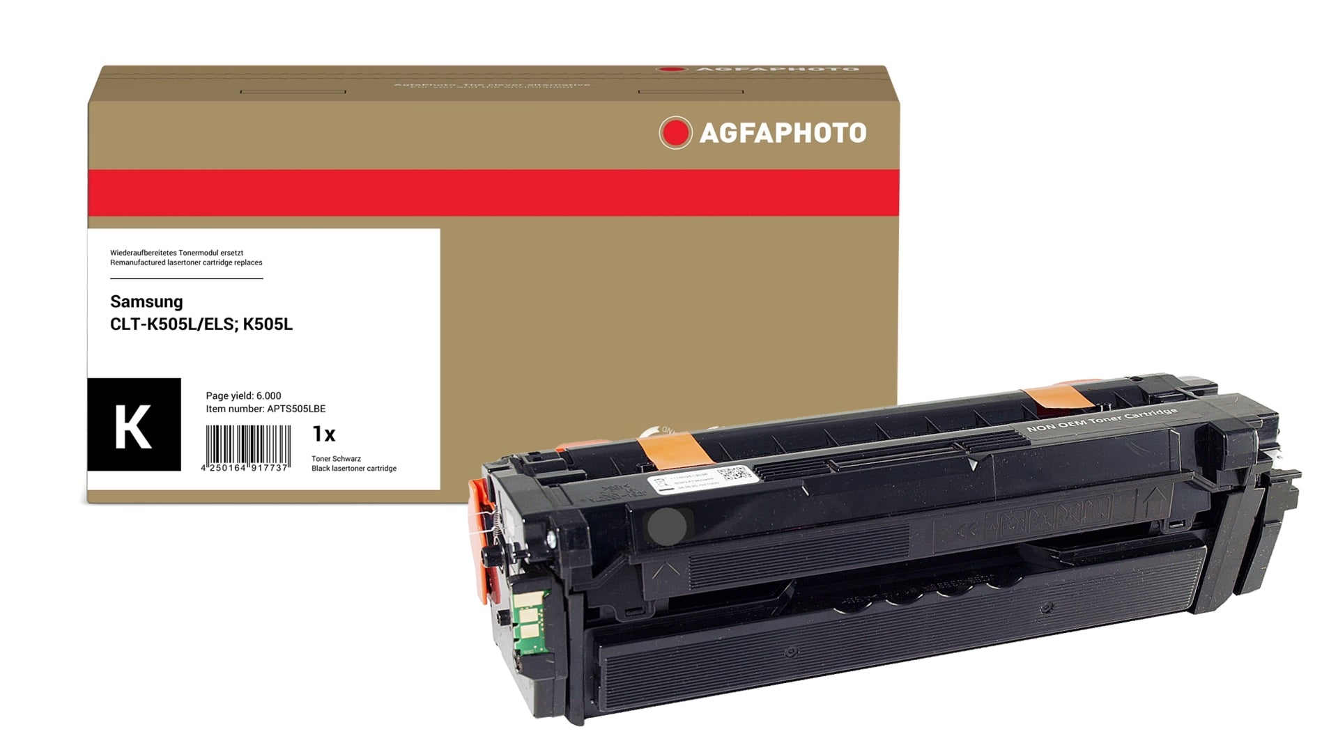 AgfaPhoto APTS505LBE Lasertoner ersetzt Samsung CLT-K505L/ELS, K505L online bestellen