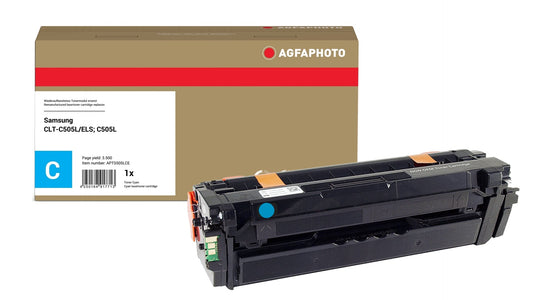 AgfaPhoto APTS505LCE Lasertoner ersetzt Samsung CLT-C505L/ELS, C505L online bestellen