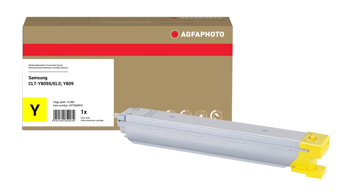 AgfaPhoto APTS809YE Lasertoner ersetzt Samsung CLT-Y809S/ELS, Y809 online bestellen