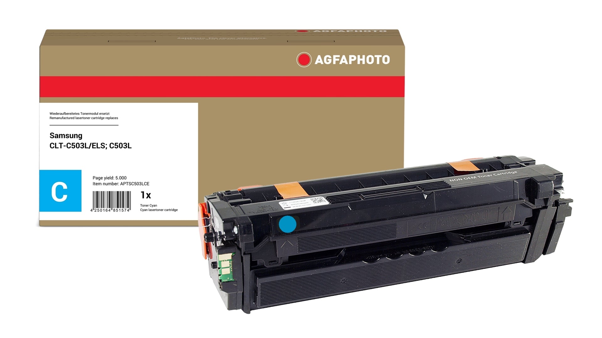 AgfaPhoto APTSC503LCE Lasertoner ersetzt Samsung CLT-C503L/ELS, C503L online bestellen