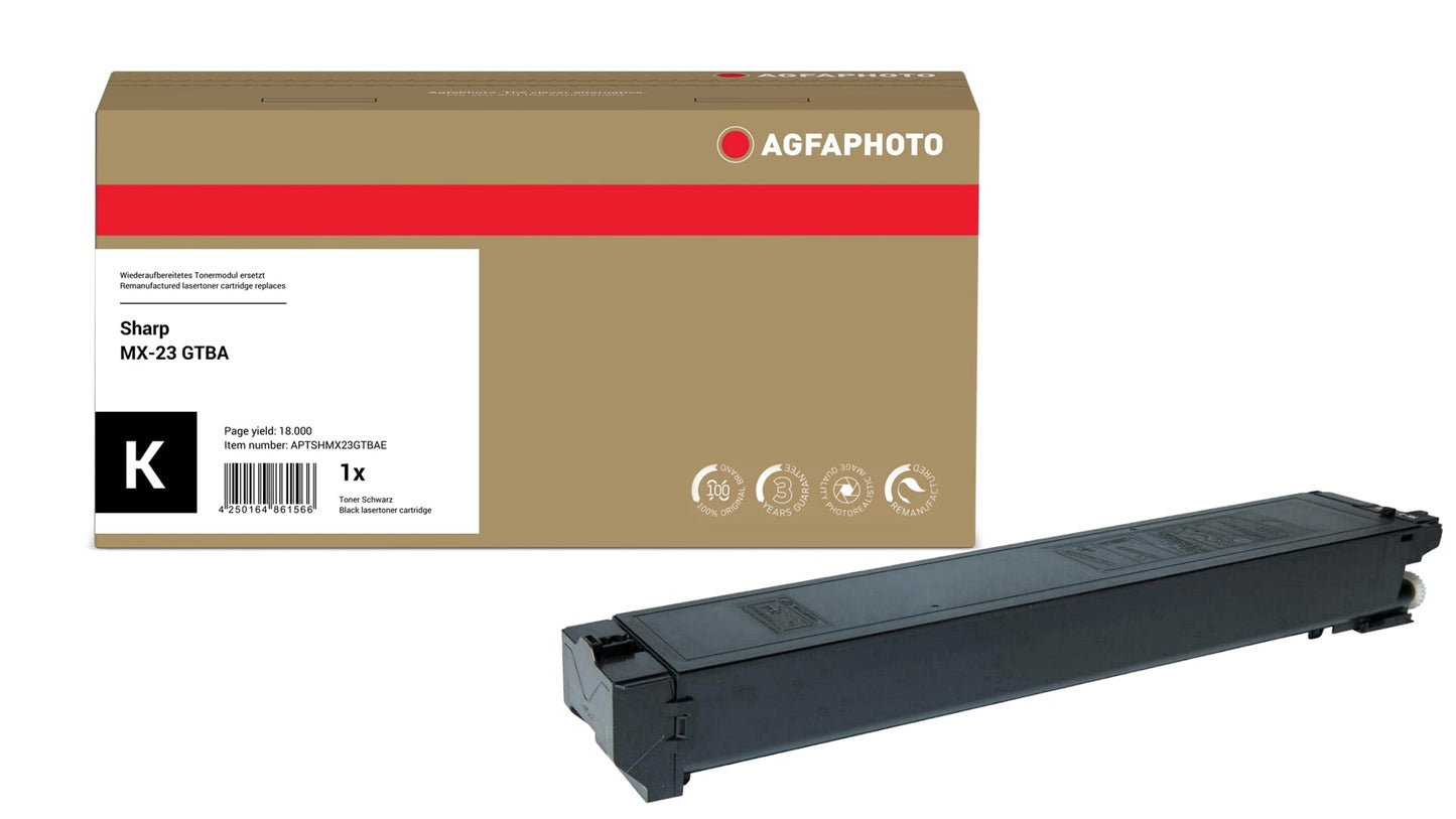 AgfaPhoto APTSHMX23GTBAE Lasertoner ersetzt Sharp MX-23 GTBA online bestellen