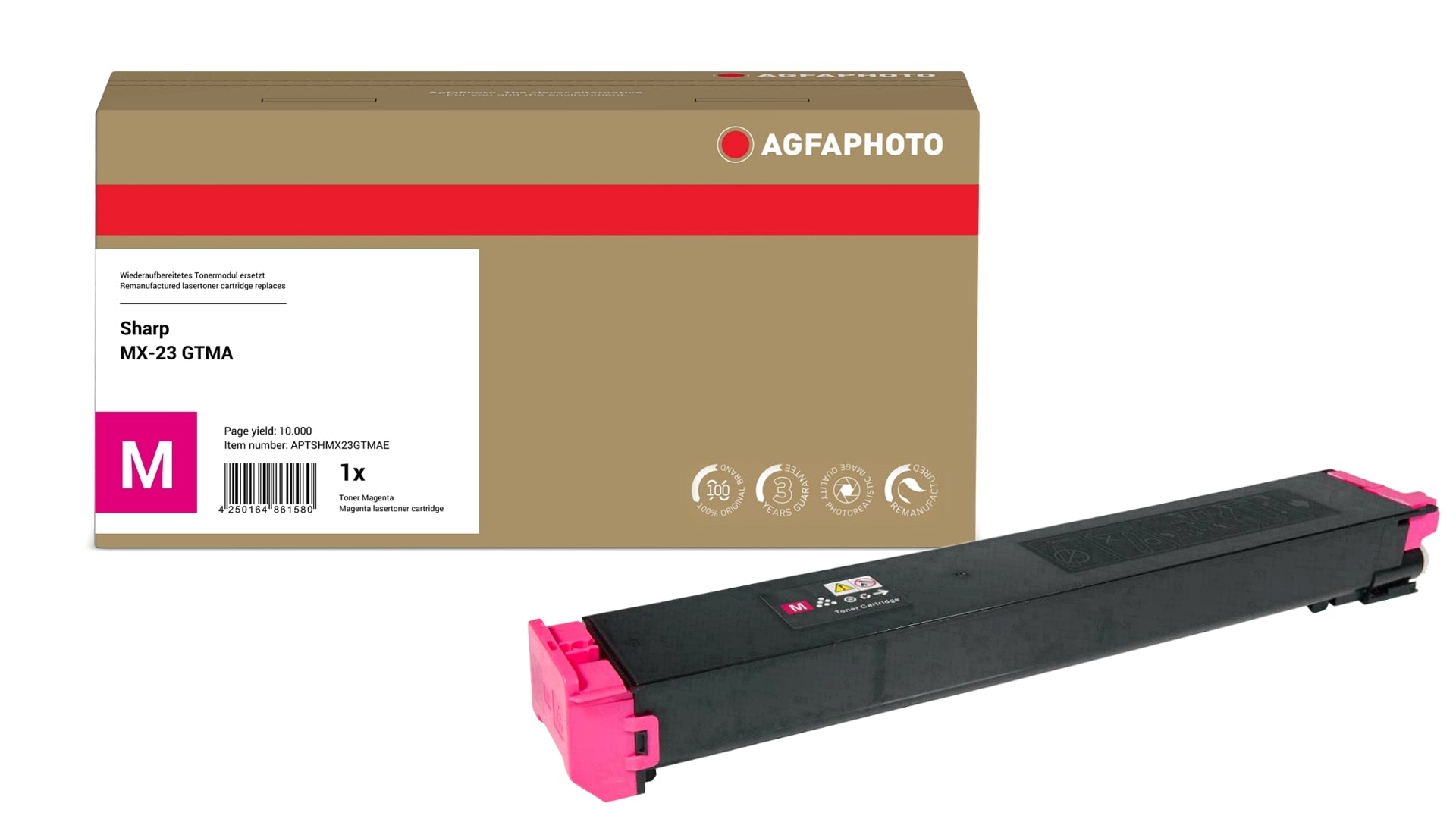 AgfaPhoto APTSHMX23GTMAE Lasertoner ersetzt Sharp MX-23 GTMA online bestellen