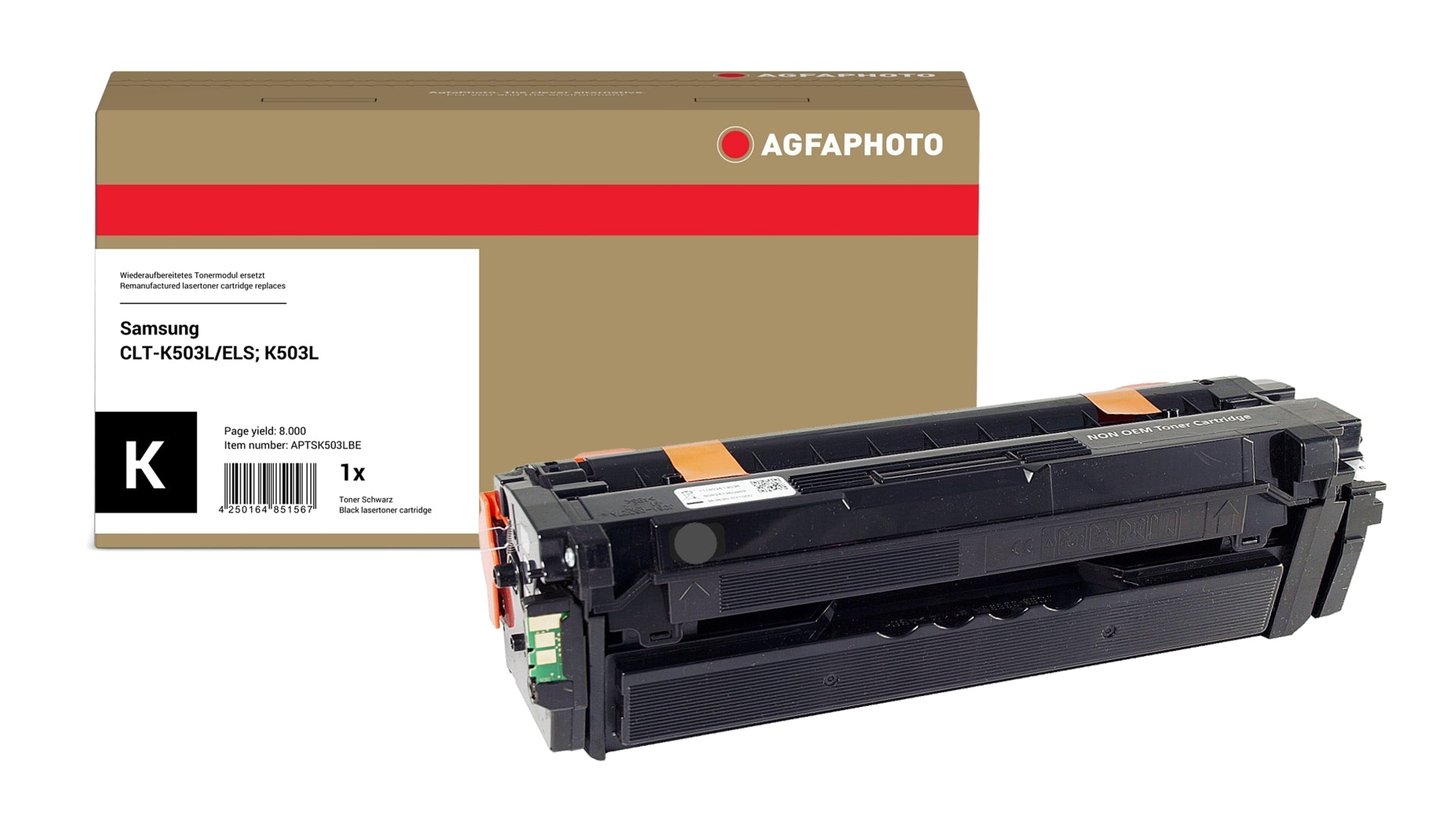 AgfaPhoto APTSK503LBE Lasertoner ersetzt Samsung CLT-K503L/ELS, K503L online bestellen
