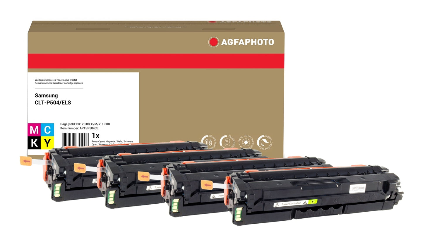 AgfaPhoto APTSP504CE Multipack ersetzt Samsung CLT-P504/ELS online bestellen