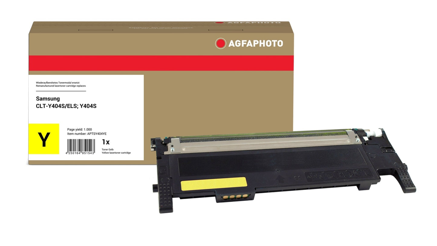 AgfaPhoto APTSY404YE Lasertoner ersetzt Samsung CLT-Y404S/ELS, Y404S online bestellen