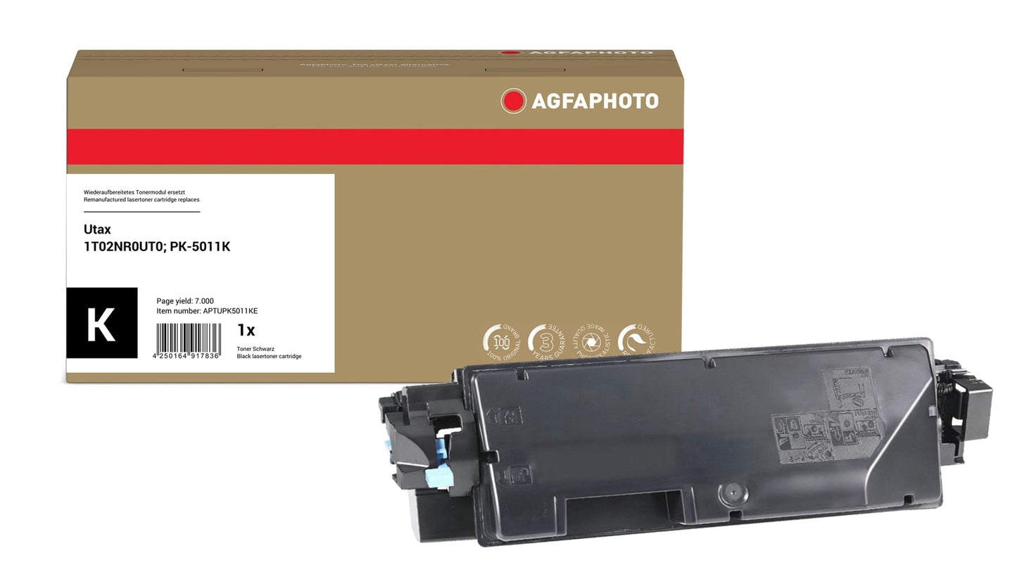 AgfaPhoto APTUPK5011KE Lasertoner ersetzt Utax 1T02NR0UT0, PK-5011K online bestellen