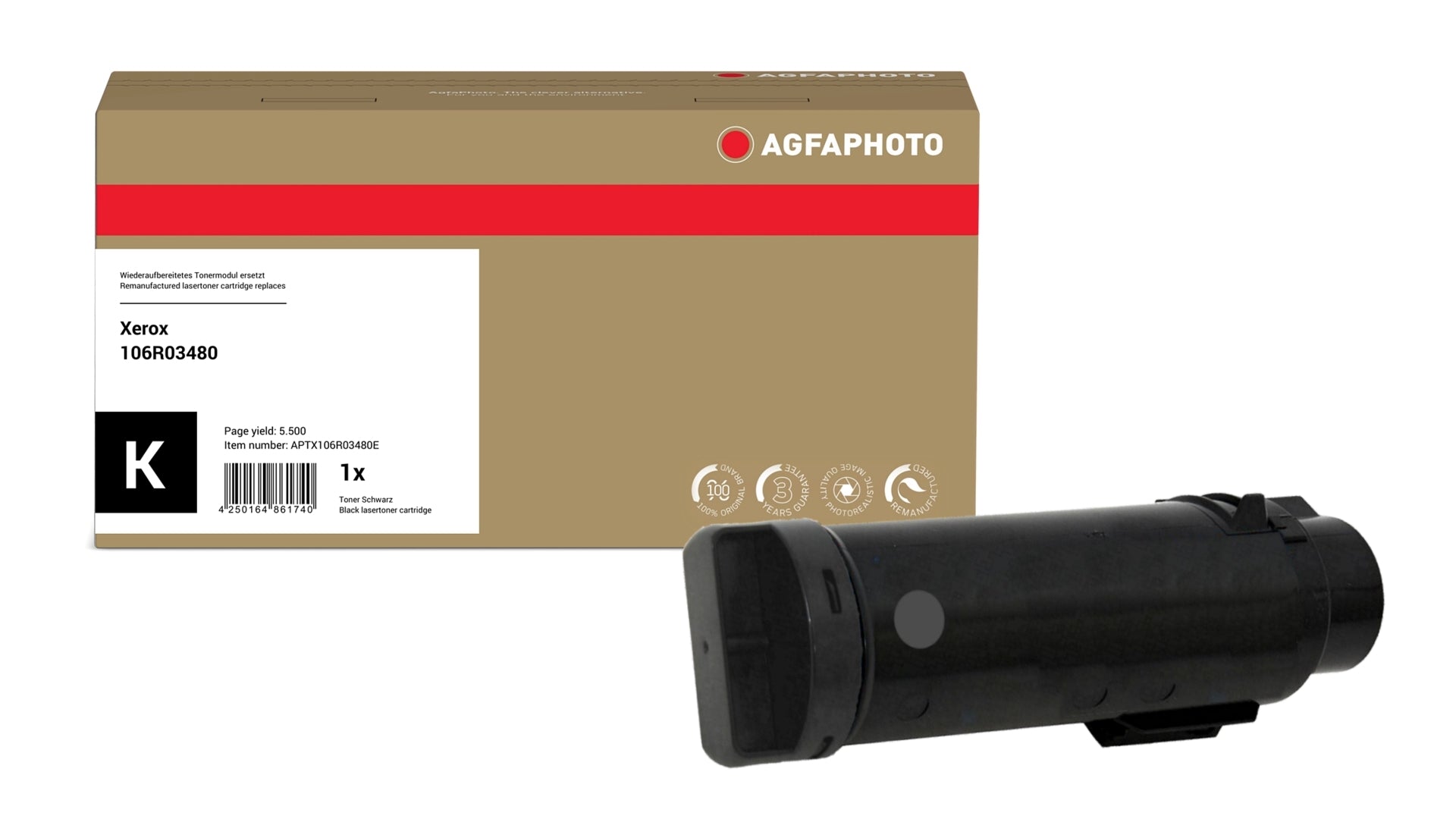 AgfaPhoto APTX106R03480E Lasertoner ersetzt Xerox 106R03480 online bestellen