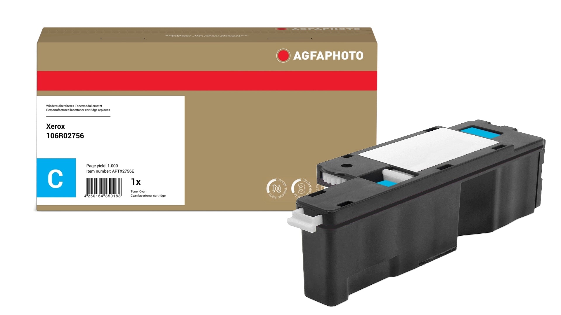 AgfaPhoto APTX2756E Lasertoner ersetzt Xerox 106R02756 online bestellen