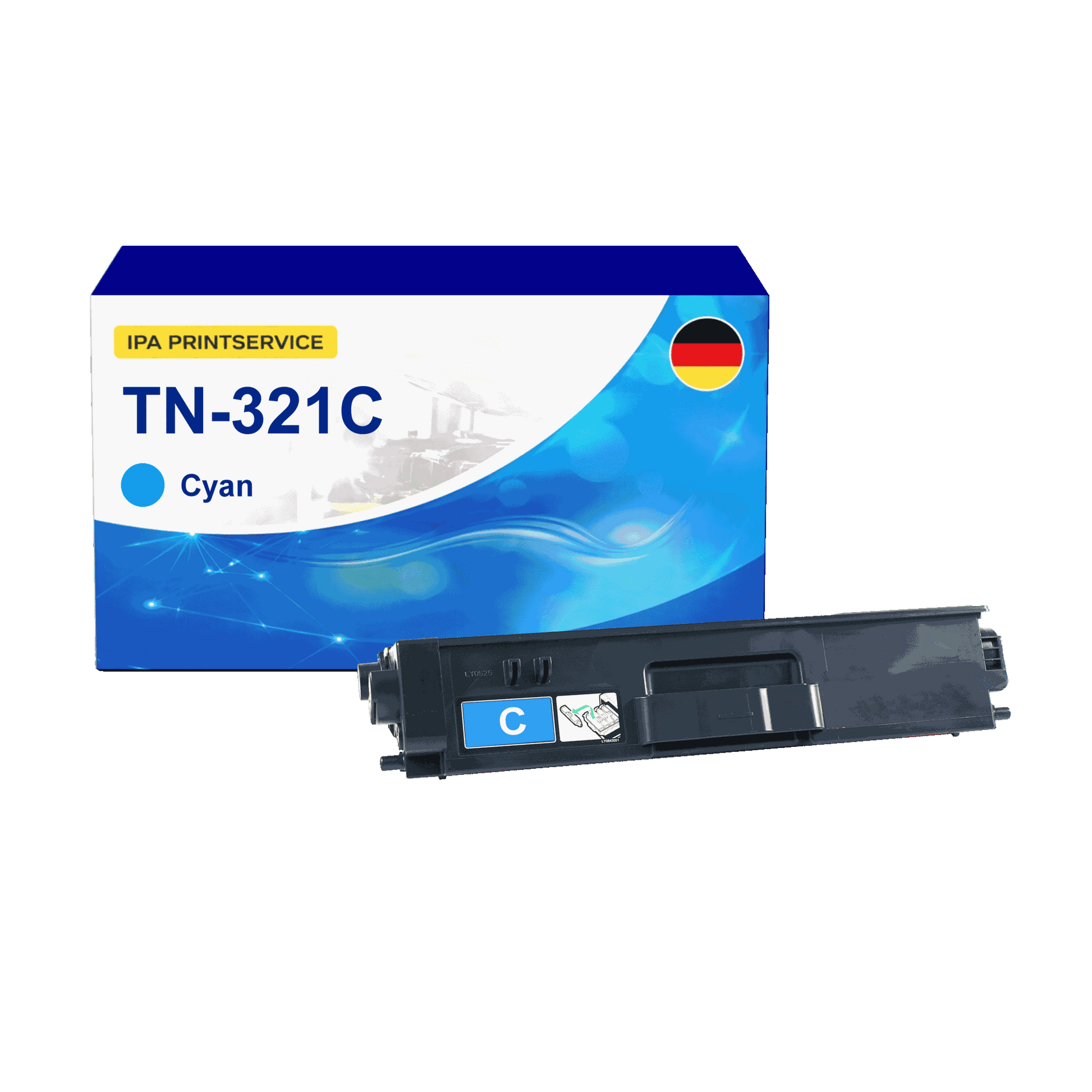 IPA Printservice IPATOBROTN321C Lasertoner ersetzt Brother TN-321C online bestellen