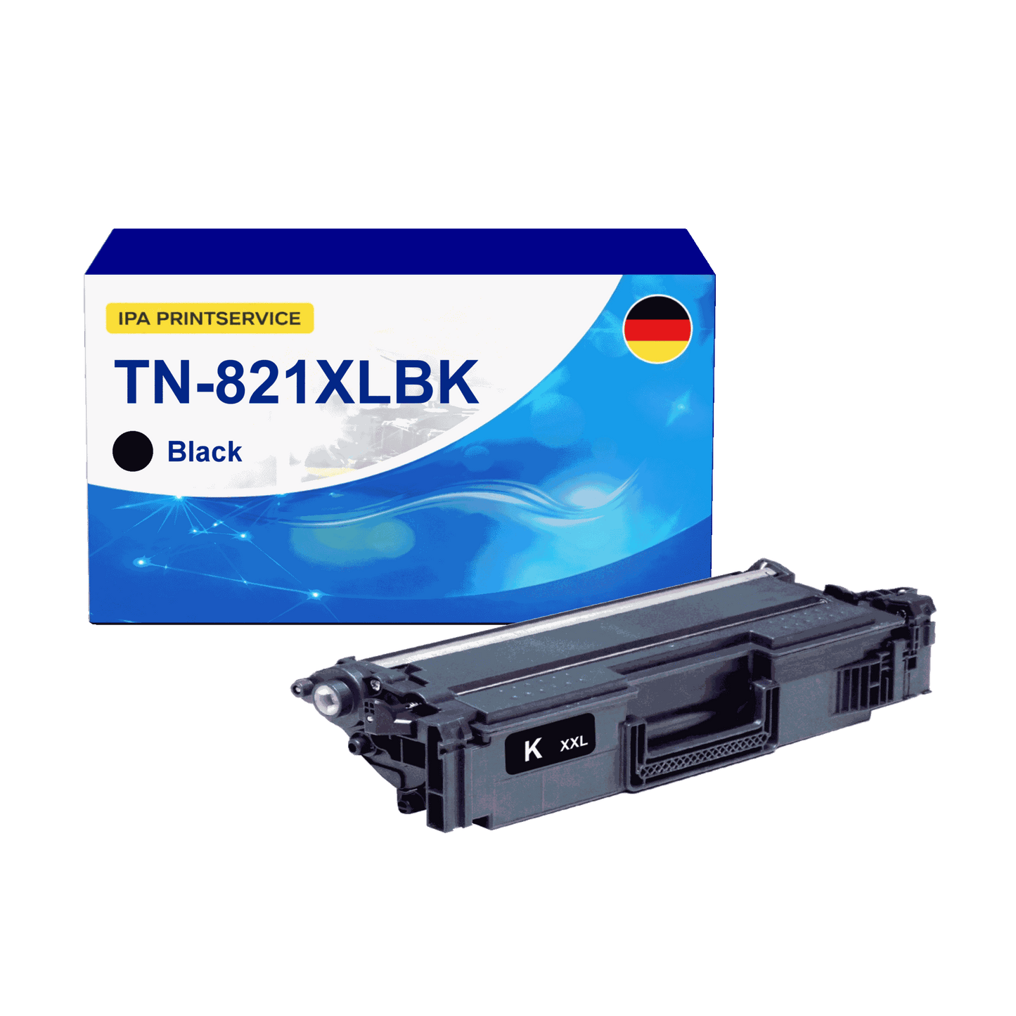 IPA Printservice IPATOBROTN821XLBK Lasertoner ersetzt Brother TN-821XLBK online bestellen