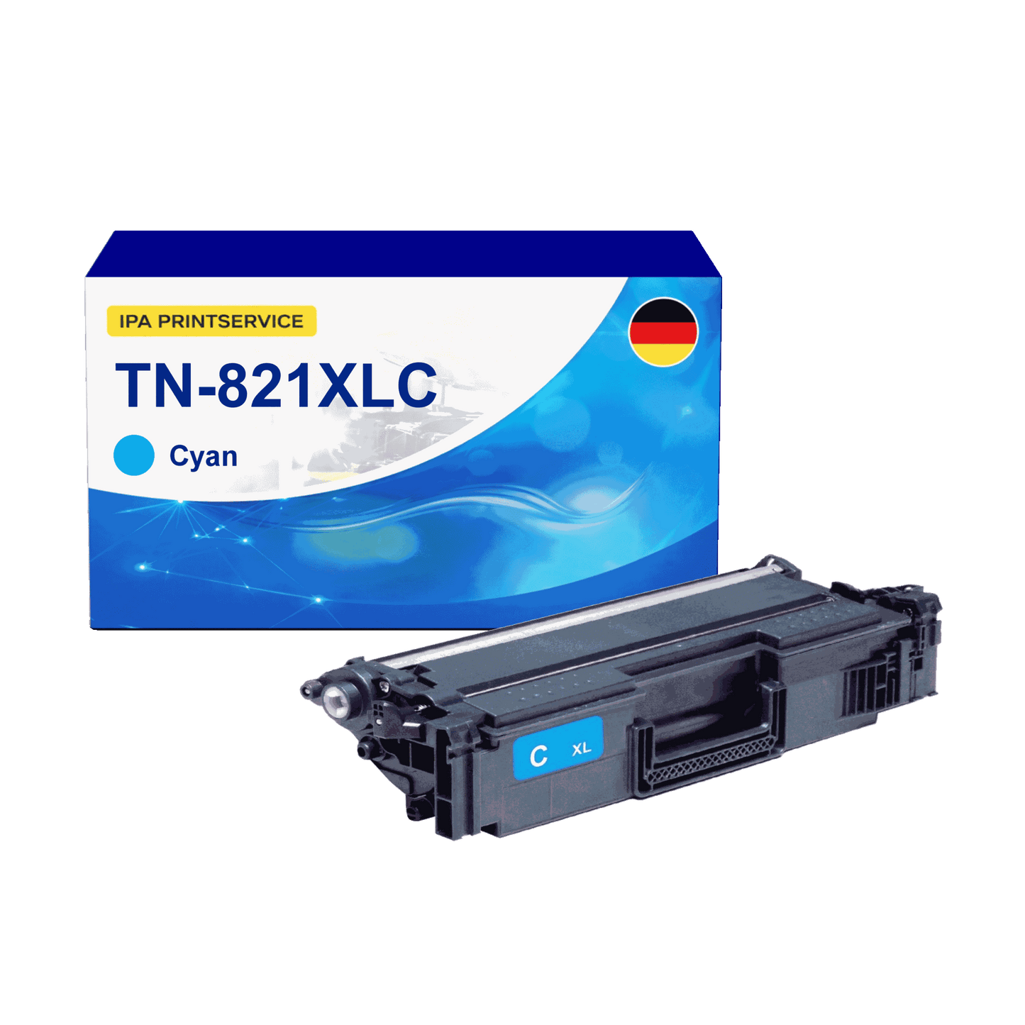 IPA Printservice IPATOBROTN821XLC Lasertoner ersetzt Brother TN-821XLC online bestellen