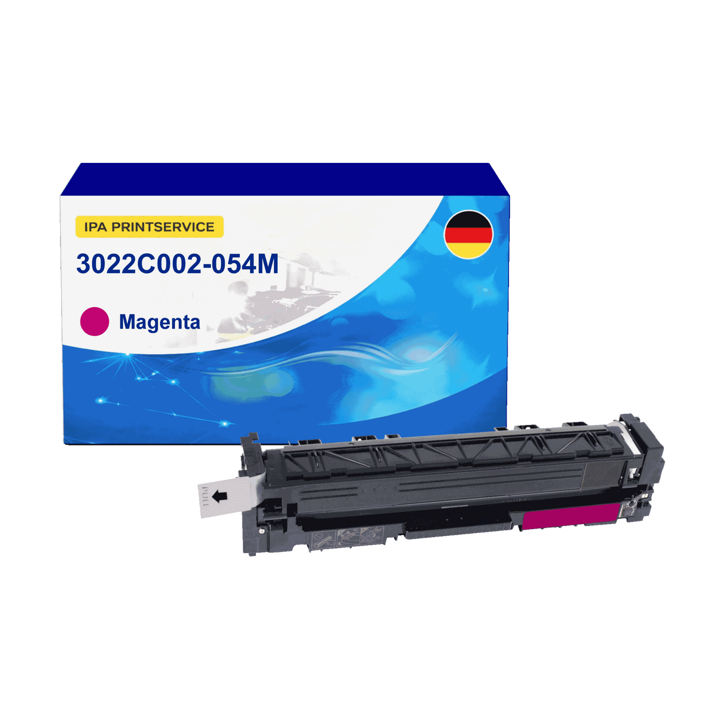 IPA Printservice IPATOCAN054M Lasertoner ersetzt Canon 3022C002; 054 M online bestellen