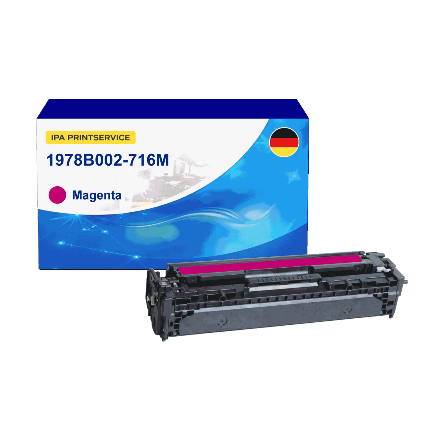IPA Printservice IPATOCAN716M Lasertoner ersetzt Canon 1978B002; 716 M online bestellen