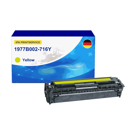IPA Printservice IPATOCAN716Y Lasertoner ersetzt Canon 1977B002; 716 Y online bestellen