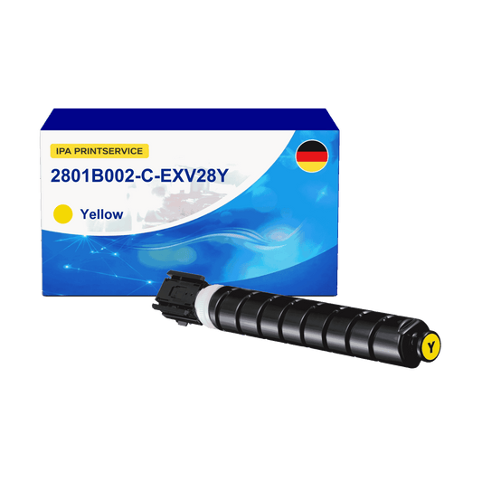 IPA Printservice IPATOCANCEXV28Y Lasertoner ersetzt Canon 2801B002; C-EXV 28 Y online bestellen