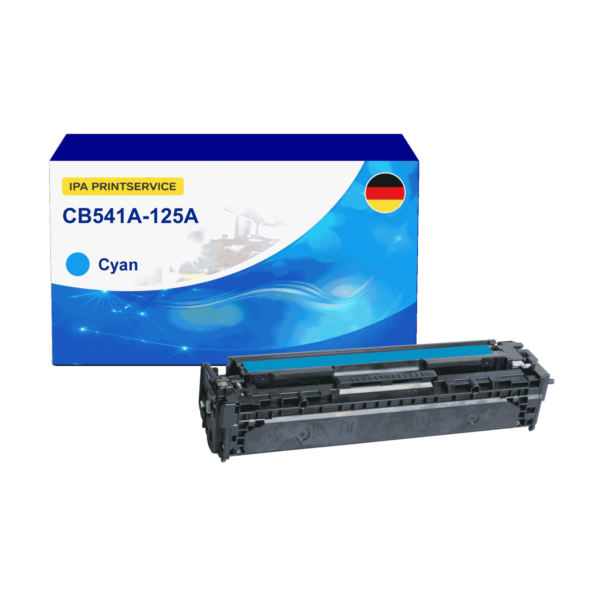 IPA Printservice IPATOHPCB541A Lasertoner ersetzt HP CB541A; 125A online bestellen
