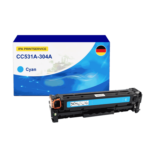 IPA Printservice IPATOHPCC531A Lasertoner ersetzt HP CC531A; 304A online bestellen