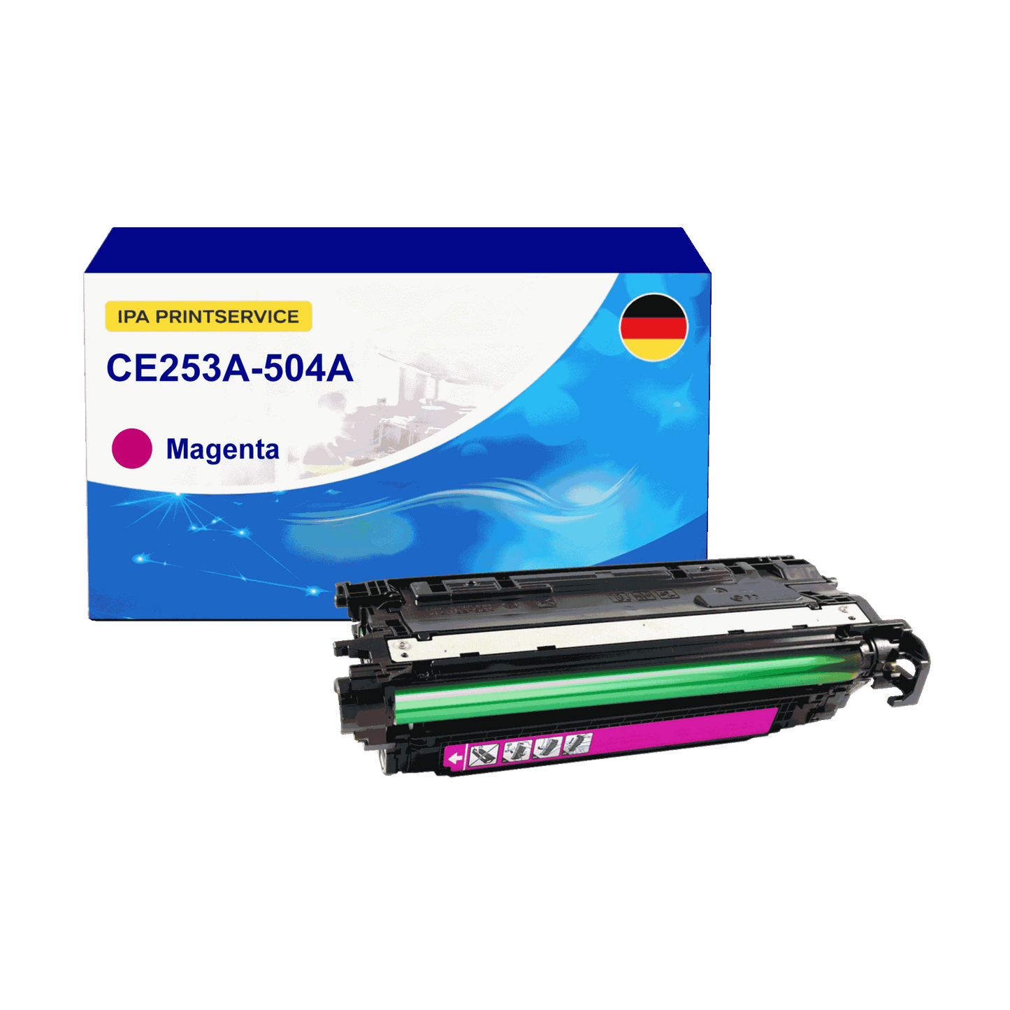 IPA Printservice IPATOHPCE253A Lasertoner ersetzt HP CE253A; 504A online bestellen
