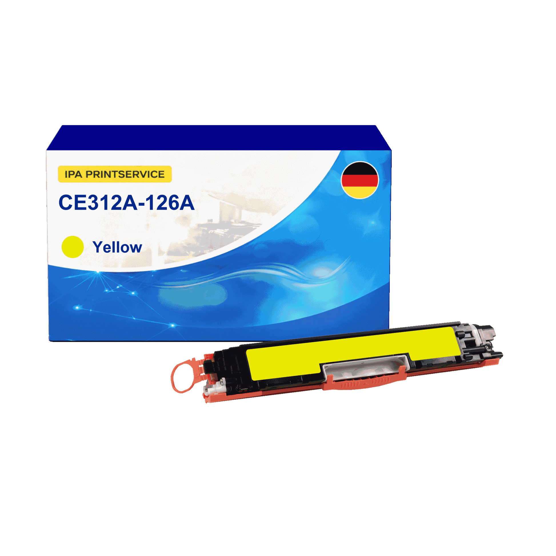 IPA Printservice IPATOHPCE312A Lasertoner ersetzt HP CE312A; 126A online bestellen