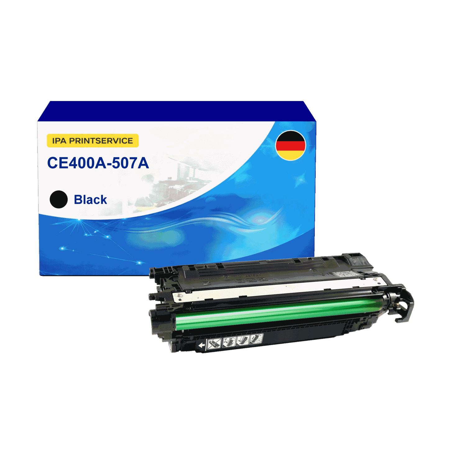 IPA Printservice IPATOHPCE400A Lasertoner ersetzt HP CE400A; 507A online bestellen