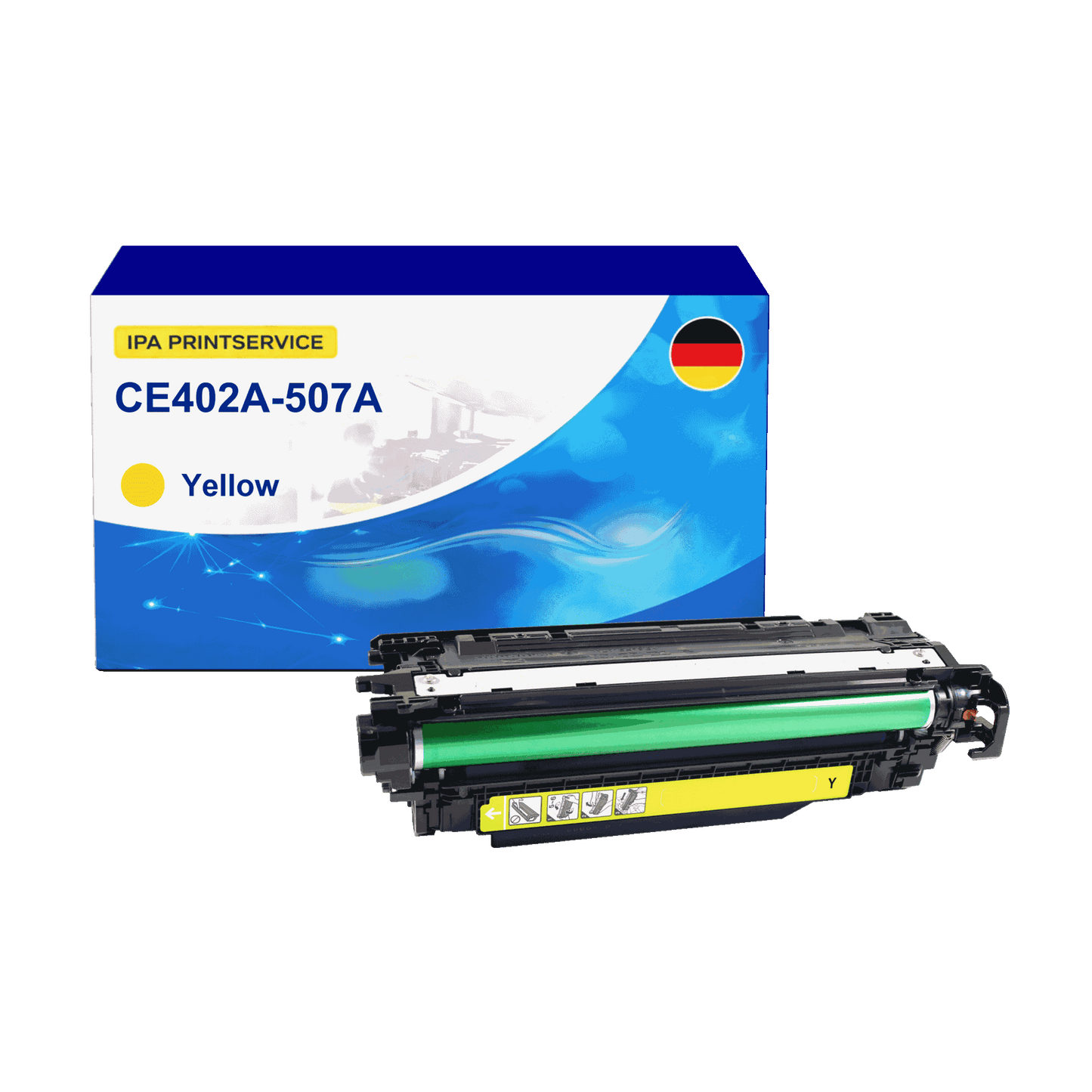 IPA Printservice IPATOHPCE402A Lasertoner ersetzt HP CE402A; 507A online bestellen