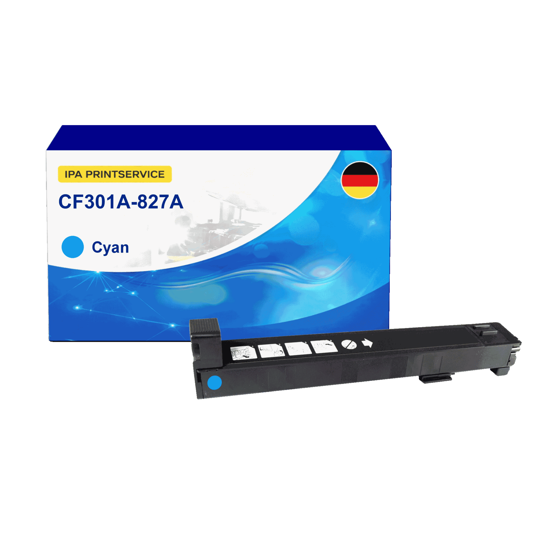 IPA Printservice IPATOHPCF301A Lasertoner ersetzt HP CF301A; 827A online bestellen