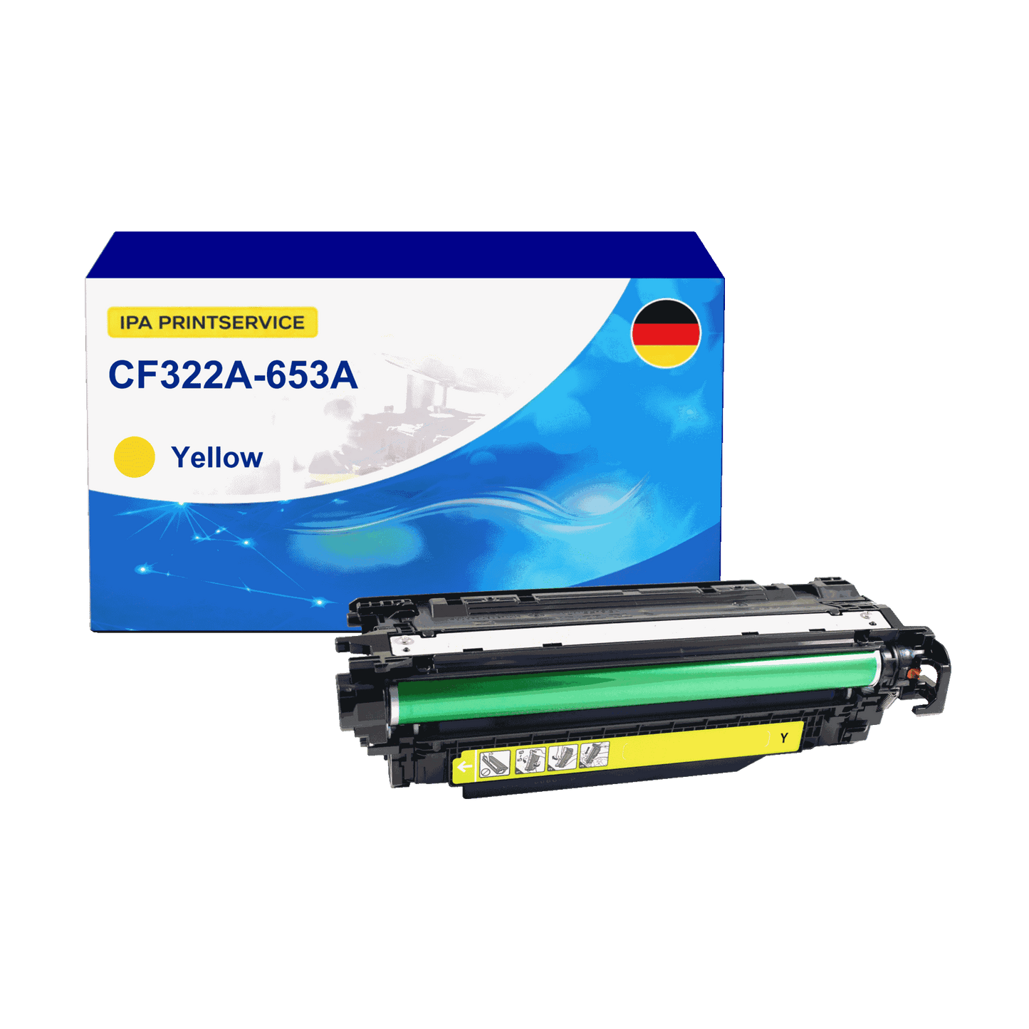 IPA Printservice IPATOHPCF322A Lasertoner ersetzt HP CF322A; 653A online bestellen