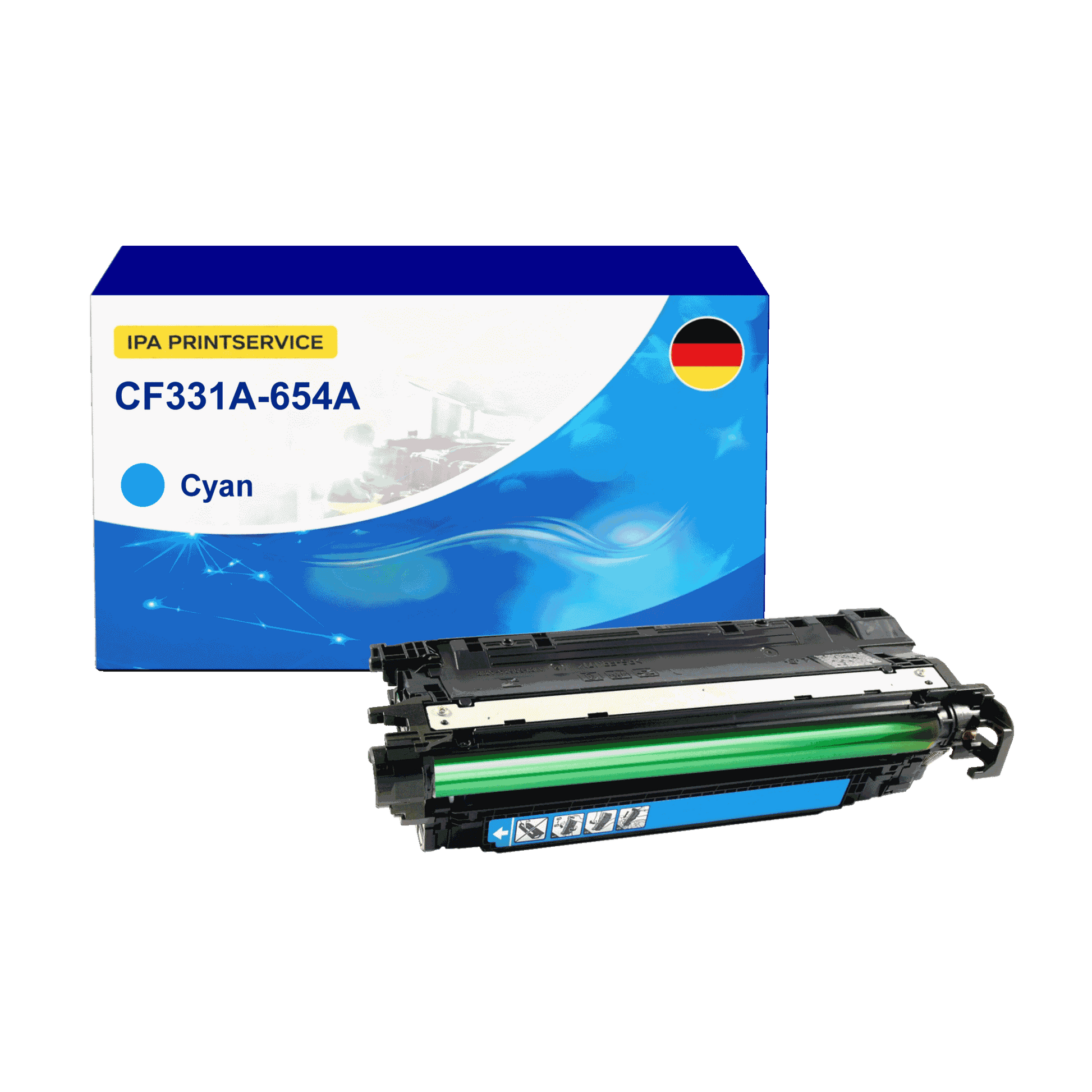 IPA Printservice IPATOHPCF331A Lasertoner ersetzt HP CF331A; 654A online bestellen