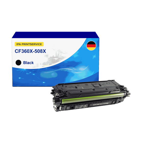 IPA Printservice IPATOHPCF360X Lasertoner ersetzt HP CF360X; 508X online bestellen