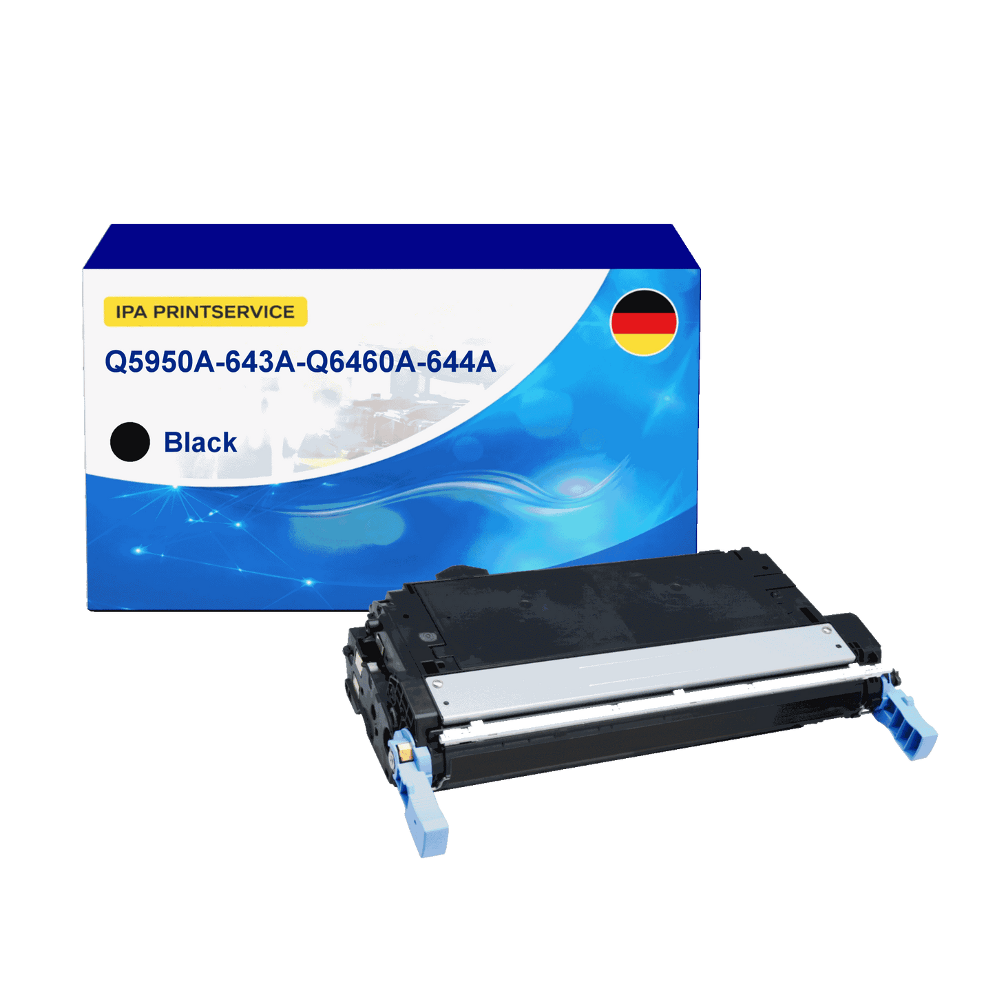 IPA Printservice IPATOHPQ5950A Lasertoner ersetzt HP Q5950A; 643A; Q6460A; 644A online bestellen