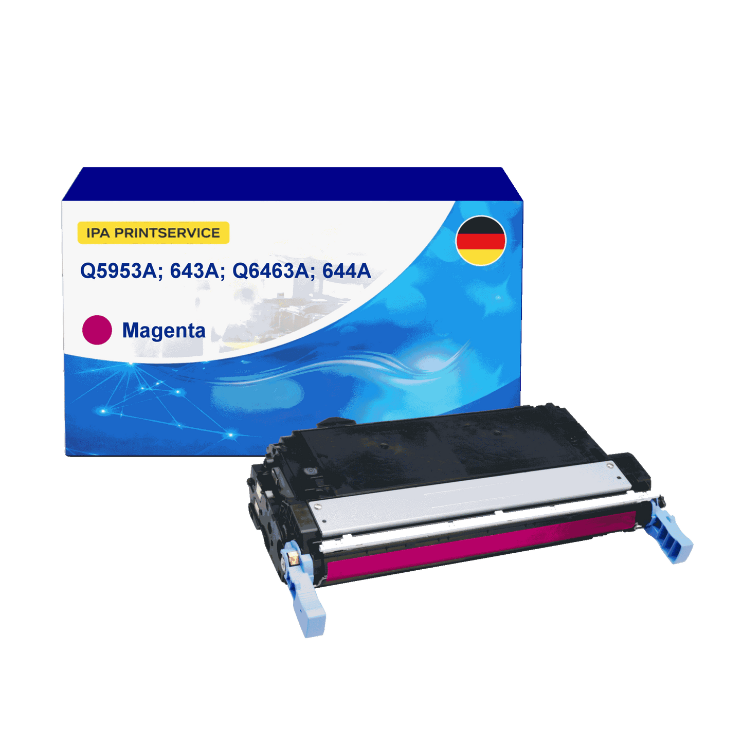 IPA Printservice IPATOHPQ5953A Lasertoner ersetzt HP Q5953A; 643A; Q6463A; 644A online bestellen