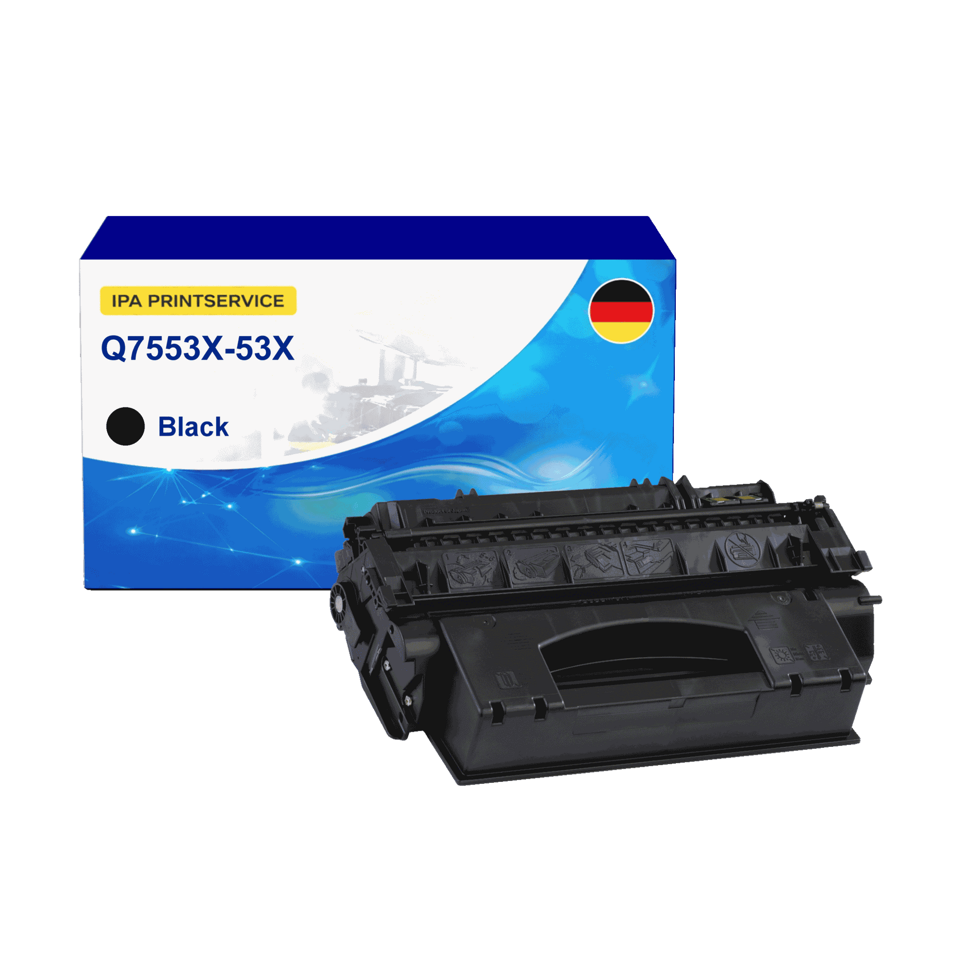 IPA Printservice IPATOHPQ7553X Lasertoner ersetzt HP Q7553X; 53X online bestellen