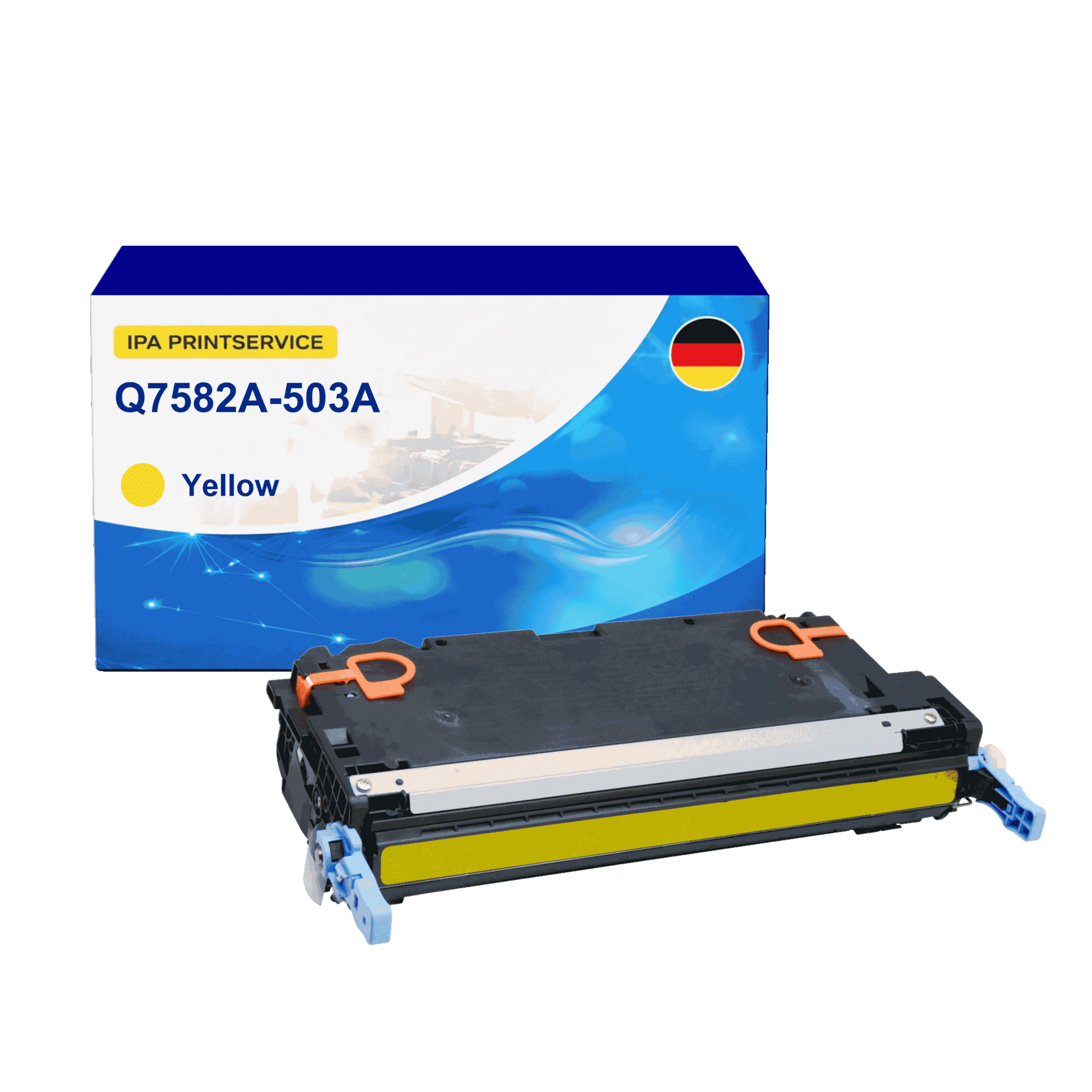 IPA Printservice IPATOHPQ7582A Lasertoner ersetzt HP Q7582A; 503A online bestellen
