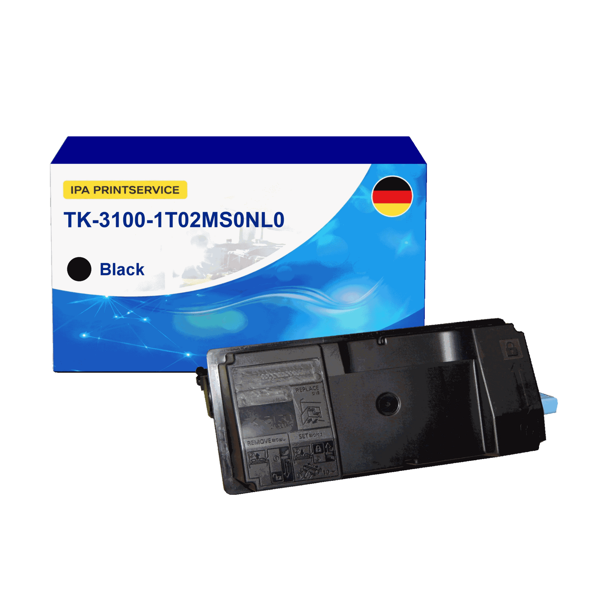 IPA Printservice IPATOKYOTK3100 Lasertoner ersetzt Kyocera TK-3100; 1T02MS0NL0 online bestellen