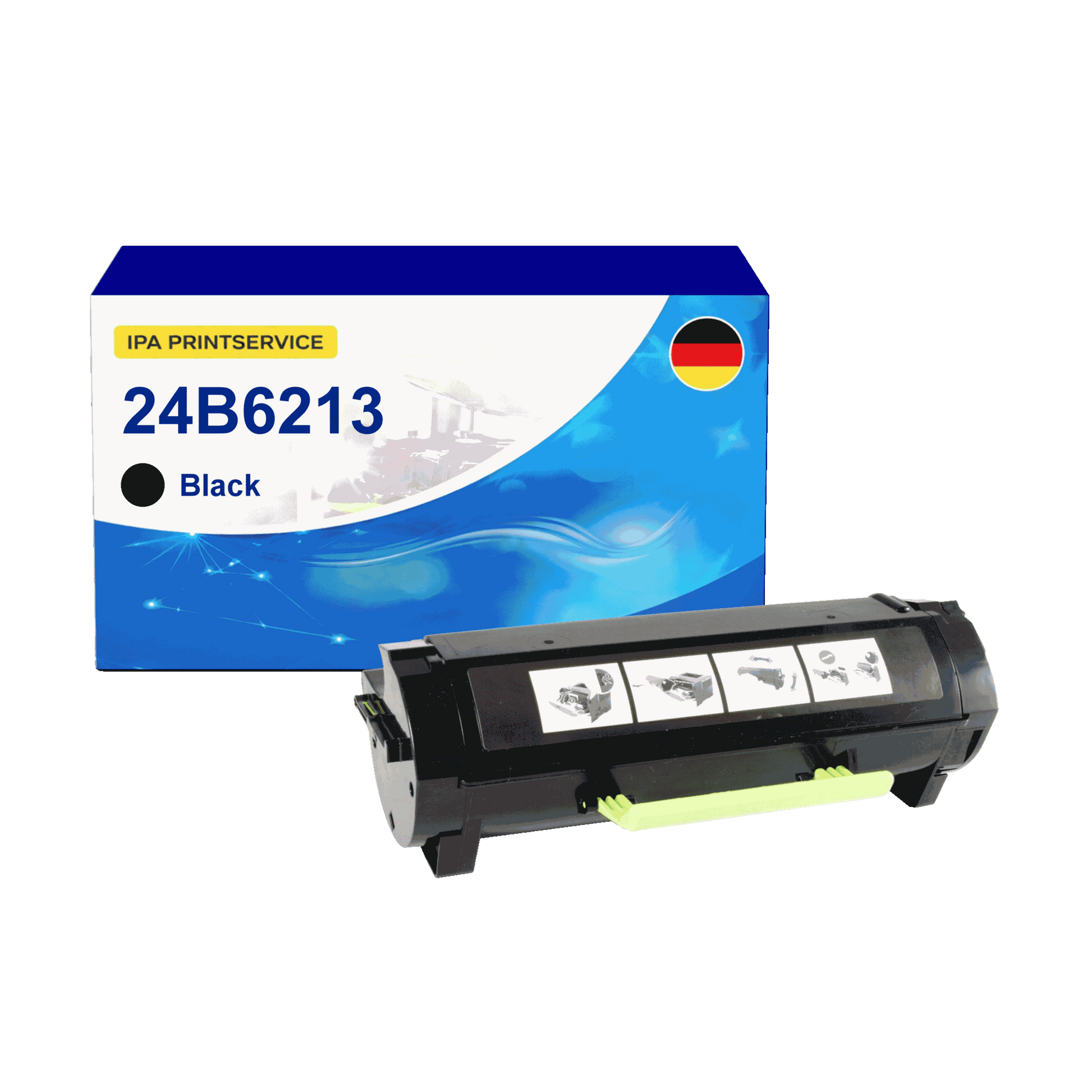 IPA Printservice IPATOLX24B6213 Lasertoner ersetzt Lexmark 24B6213 online bestellen