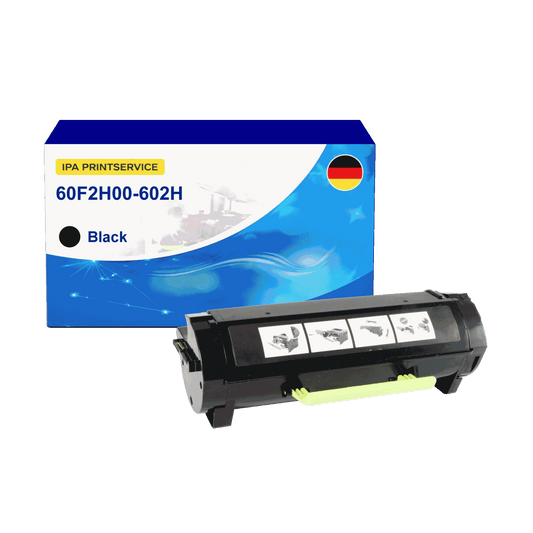 IPA Printservice IPATOLX60F2H00 Lasertoner ersetzt Lexmark 60F2H00; 602H online bestellen