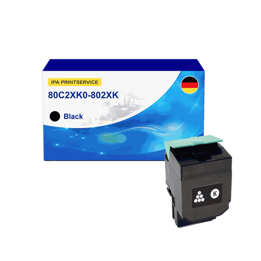 IPA Printservice IPATOLX80C2XK0 Lasertoner ersetzt Lexmark 80C2XK0; 802XK online bestellen