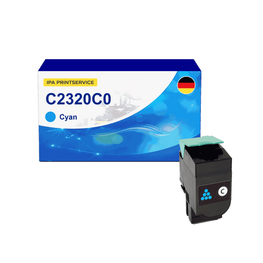 IPA Printservice IPATOLXC2320C0 Lasertoner ersetzt Lexmark C2320C0 online bestellen
