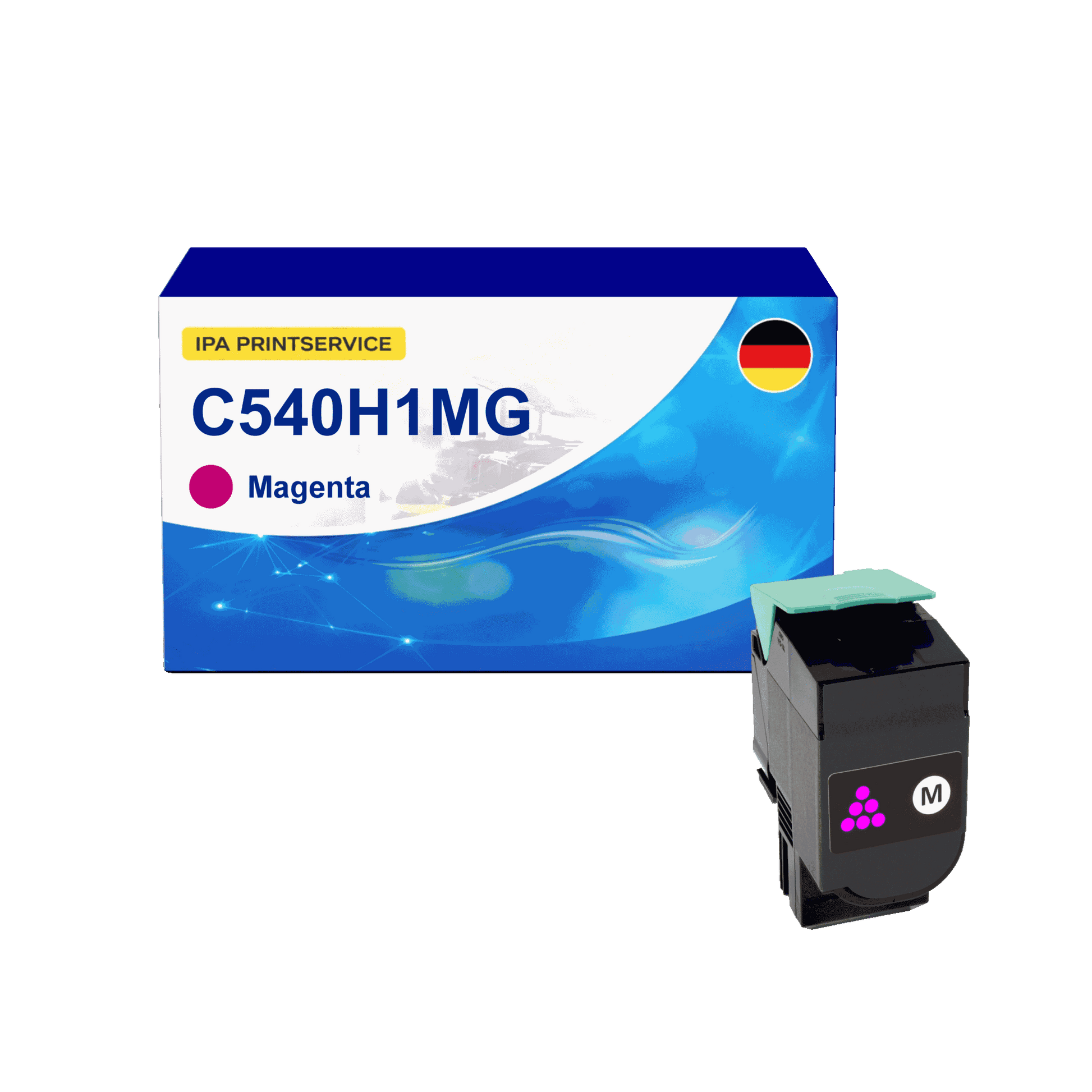 IPA Printservice IPATOLXC2320M0 Lasertoner ersetzt Lexmark C2320M0 online bestellen