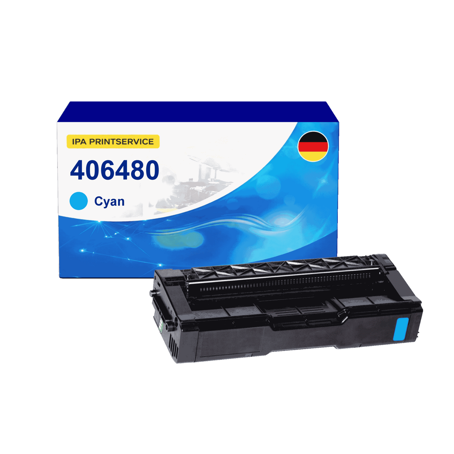 IPA Printservice IPATORIC406480 Lasertoner ersetzt Ricoh 406480 online bestellen
