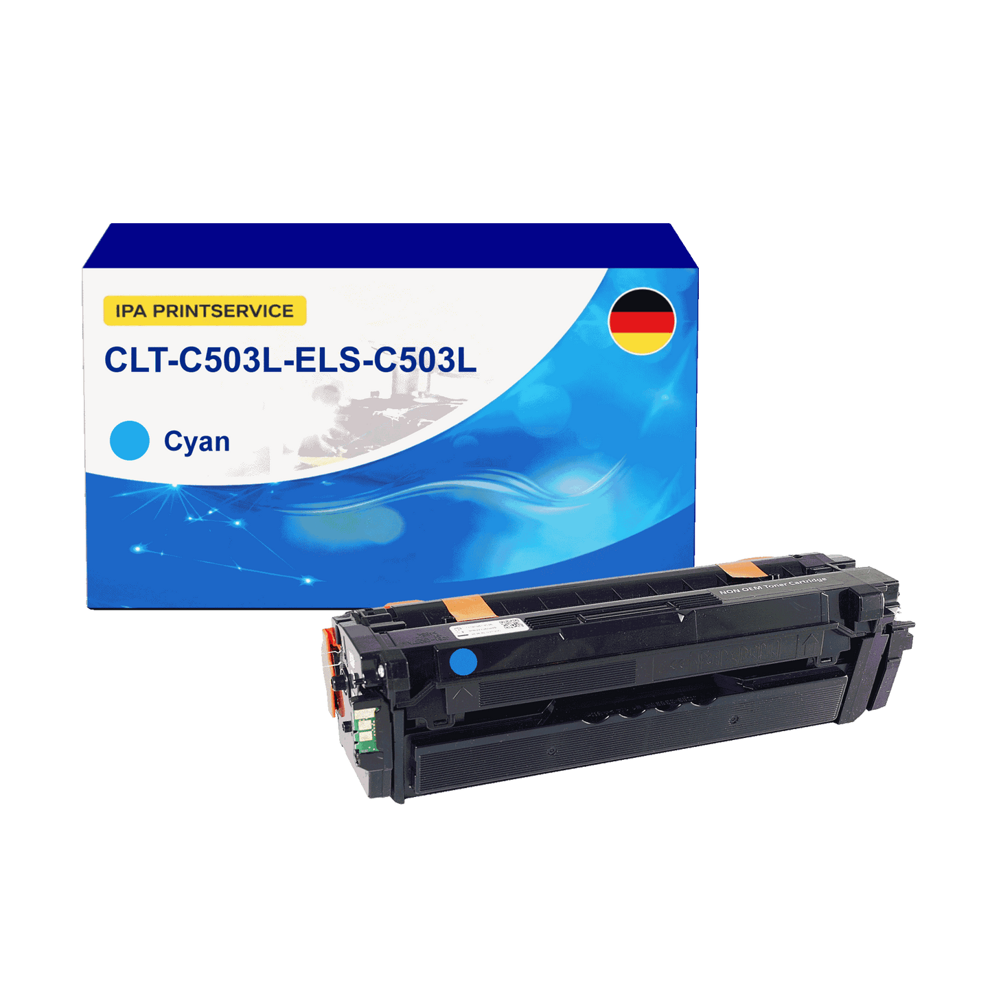 IPA Printservice IPATOSAMCLTC503L Lasertoner ersetzt Samsung CLT-C503L/ELS; C503L online bestellen